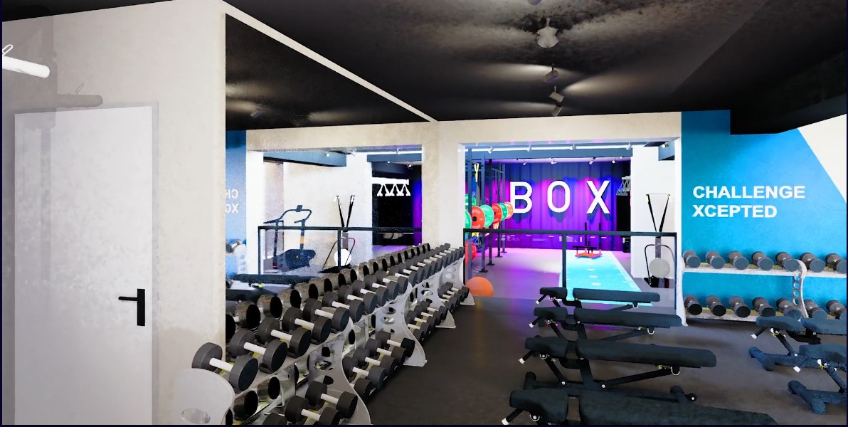 CGI Freeweights box area photo
