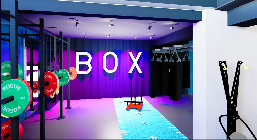 CGI X-fit box area photo